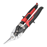 得力DL20030Z省力直头 航空剪铬钼钢(红)10寸 单位/把