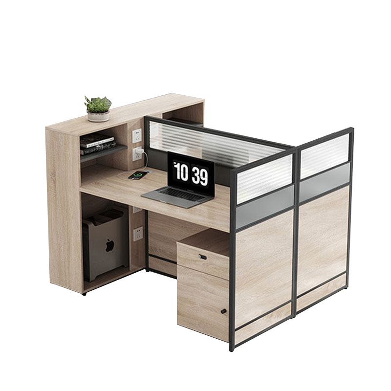 苏宁 金菲罗格 办公家具 板式职员办公屏风卡位办公桌