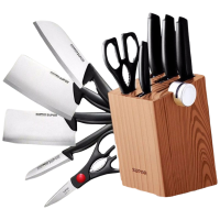 苏宁宜品苏泊尔尖锋七件套TK1520Q开刃设计高效切割铁质耐用承重力强国产高性价比