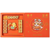 马年新年金属冰箱贴2026对联马上有钱喜庆新年礼物纪念品伴手礼物