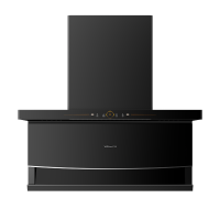 万和25m³油烟机顶侧双吸抽油烟机挥手智控双涡轮吸力单烟机吸油烟机WL856