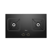 美的燃气灶天然气 双灶具JZT-Q325-M 家用5.2kW猛火灶台嵌两用可调节灶具 钢化玻璃面板