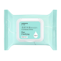 屈臣氏清颜净澈卸妆湿巾清洁面眼唇浓妆便携温和柔软亲肤