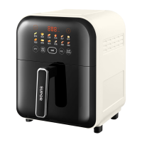 苏泊尔(SUPOR)空气炸锅远红外穿透加热 5L/升家用大容量智能触控蒸汽嫩炸可视不用翻面炸锅KD50D863