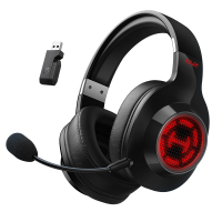 EDIFIER/漫步者G2无线版电竞耳机头戴式2.4g台式电脑游戏吃鸡专用蓝牙耳麦 白色