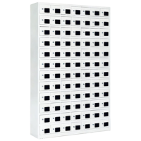 锦北手机存放柜钢制手机保管箱电子设备管理柜84门充电柜[亚窗]