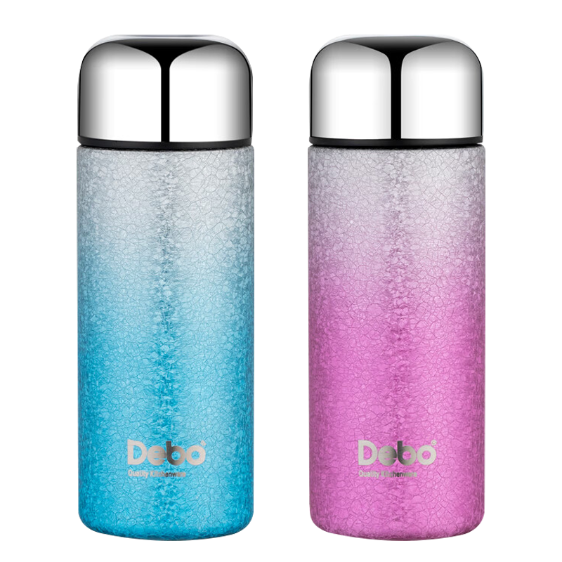 德铂保温杯200ml携带自如握感舒适DEP-970(颜色随机)