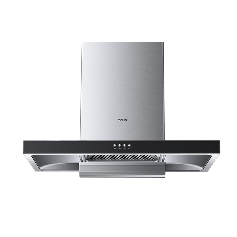 美的出品WAHIN华凌抽油烟机18立方大吸力欧式油烟机单机顶吸式抽油烟机家用薄身简欧百搭造型抽烟机