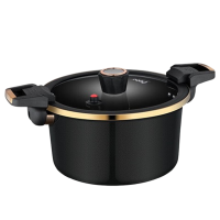 德铂汤锅4.2L轻量化锅身定时显温锁水保鲜清洗便捷DEP-859