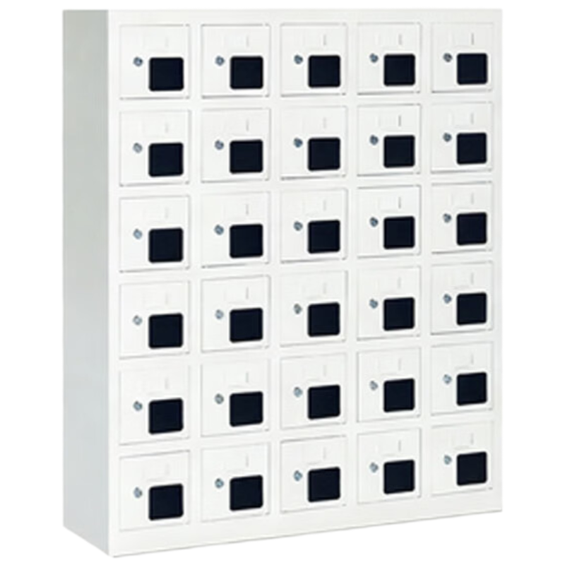 晋舰手机存放柜钢制手机保管箱电子设备管理柜30门无档充电柜[亚窗]