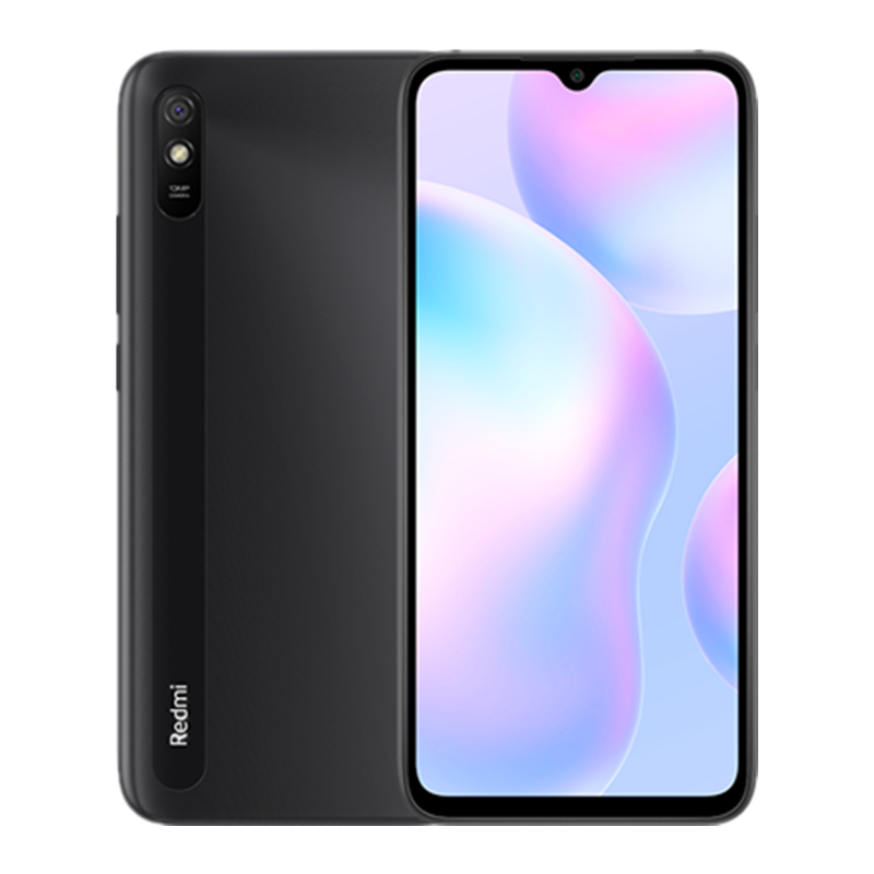[原封]小米Redmi 9A 全网通双卡 4GB+64GB 砂石黑 5000mAh大电池 4G手机 小米红米9a手机