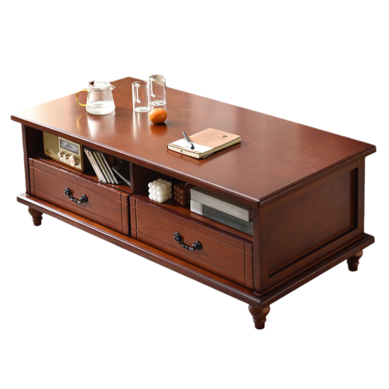 芙首泰实木茶几120*60*45cm张