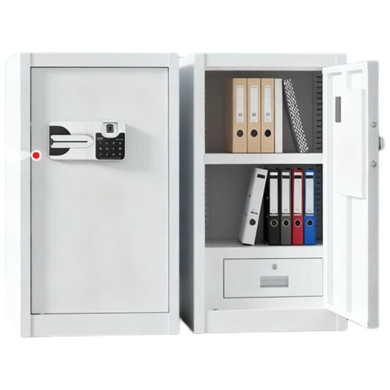 晋舰保密柜铁皮文件柜带锁储物柜办公室保险柜单门700高国宝指纹锁