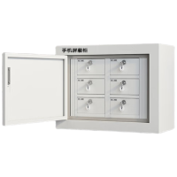 锦北手机屏蔽柜考场会议室保密机关存放柜 壁挂款6格
