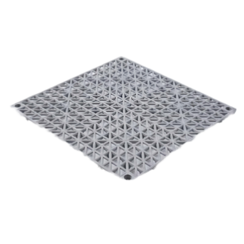 杜晶 浴室防滑隔水地垫 30*30*1cm灰色 片