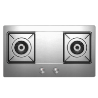 长虹(CHANGHONG)家用双灶燃气灶5.2kW大火力台不锈钢面板两用灶具 JZT-HC35 天然气