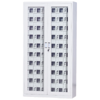 晋舰手机存放柜钢制手机保管箱电子设备管理柜60门存放柜[外玻]