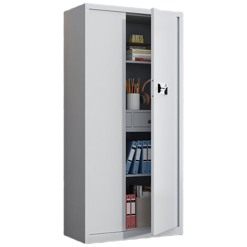 戴劲保密柜旗舰文件柜资料柜档案柜铁皮柜通门带斗国宝指纹锁旗舰款1.0MM