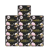 高洁丝臻选奢爽全棉卫生巾240mm透气瞬吸无感日用姨妈巾