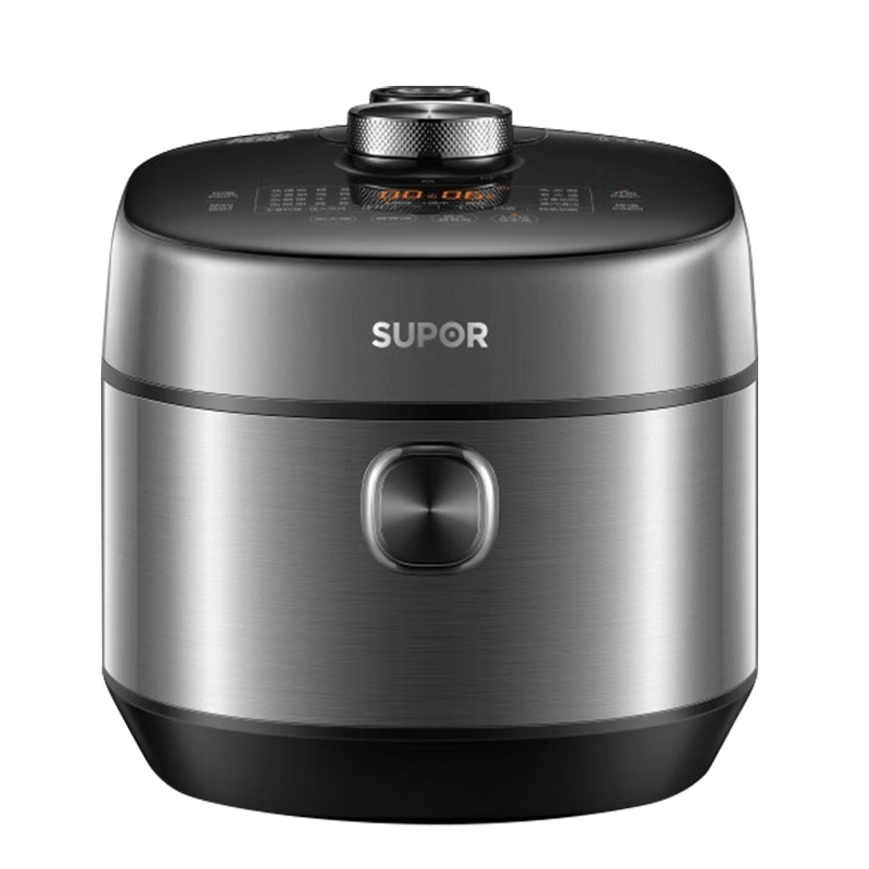 苏泊尔(SUPOR)鲜呼吸系列电压力锅5L家用IH加热支持NFC精钢球釜双胆高压锅SY-50FH77Q