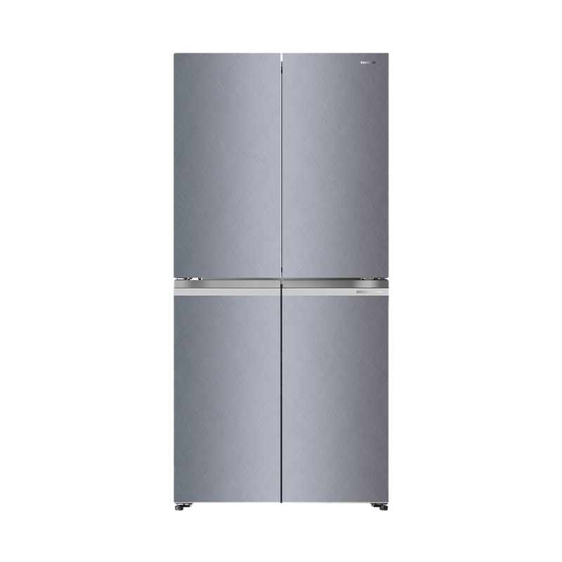 容声(Ronshen)603升大冰象大冷冻双系统60CM平嵌十字四门变频风冷国家补贴BCD-603P60CZGBK雾光印