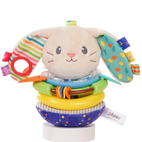 jollybaby婴儿益智叠叠乐套圈6个月以上宝宝不倒翁儿童早教1663