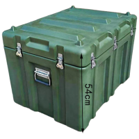 戴劲滚塑箱空投箱物资箱户外野营便携式多功能器材周转箱800*600*540