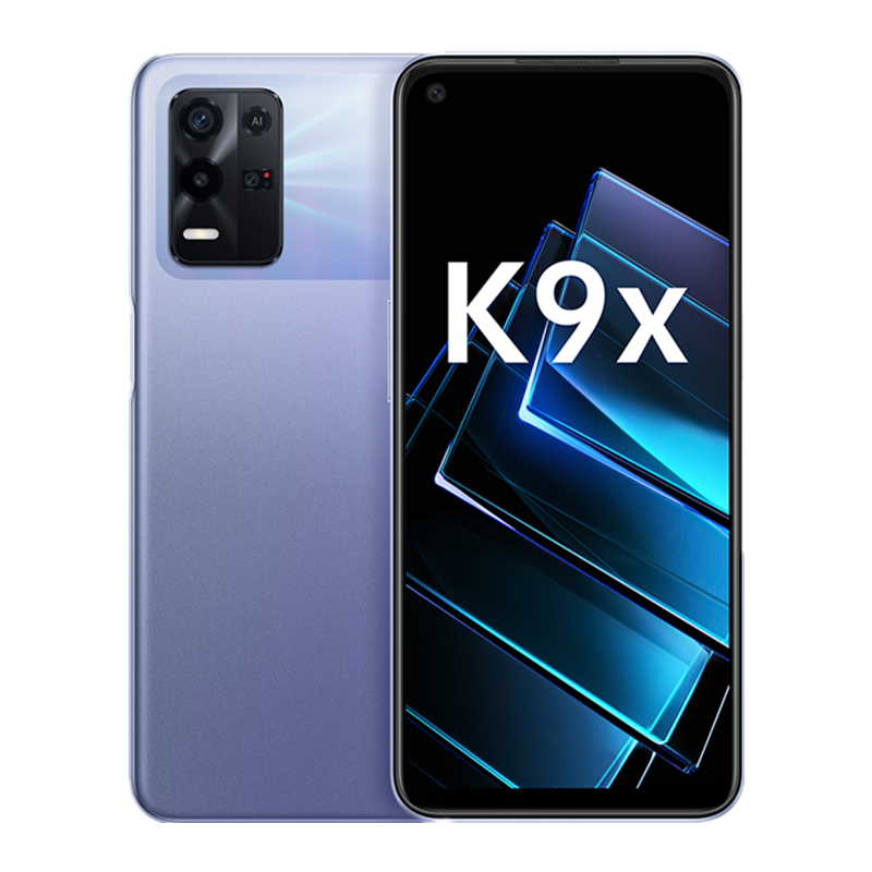 [原封]OPPO K9x 8GB+128GB 银紫超梦 天玑810芯片 全网5G 33W超级闪充 6400万超级三摄 90Hz电竞屏 手机