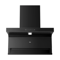 海尔(Haier)抽吸排油烟机 顶侧双吸大嘴C61plus 25风量大吸力 挥手智控自清洁 国家补贴20%净烟机EC97