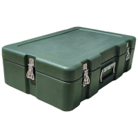 戴劲滚塑箱空投箱物资箱户外野营便携式多功能器材周转箱600*400*185