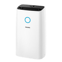 飞利浦 (PHILIPS) 除湿量30L/天 适用面积63㎡ 智能数显低噪除湿器 一键干衣除湿机/抽湿机 DE3203