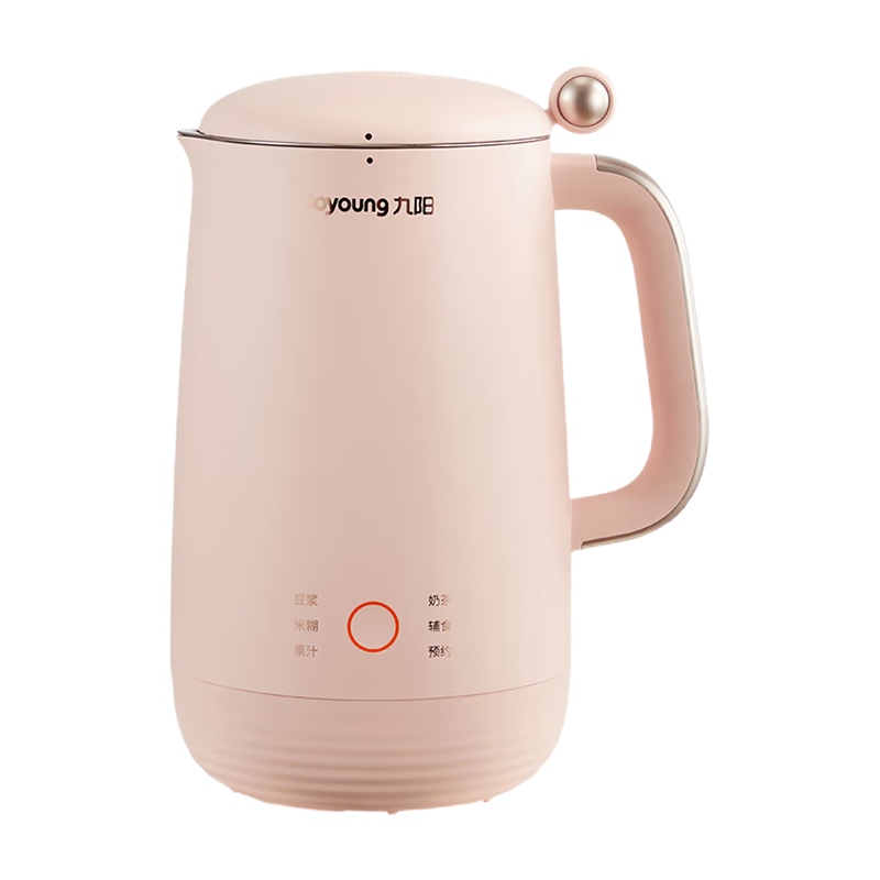 九阳豆浆机0.6L定时预约双层防烫细腻免滤DJ06X-D720