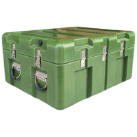 锦北滚塑箱空投箱物资箱户外野营便携式多功能器材周转箱800*650*420