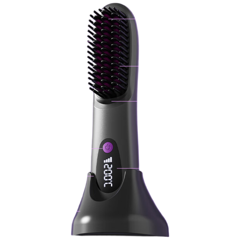 苏宁宜品智能美发器S66充电式通用发质齿梳分发设计轻便0.3千克