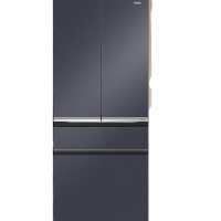 海尔BCD-518WGHFD2BGNU1 518升多门冰箱星光灰彩晶面板自动除霜电脑控温对开门1级能效