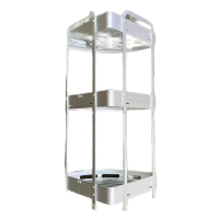 先互丁 免钉扇形铝浴室架置物架 多规格 个