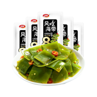 60包 风吃海带零食风味即食麻辣海带片宿舍追剧开袋即食休闲小吃零食小吃海带菜卤味独立小包装办公室休闲零食旗舰店