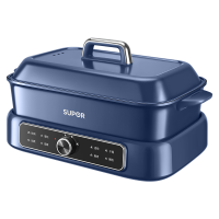 苏泊尔(SUPOR)电火锅鸳鸯多功能电烤盘烤肉锅火锅专用锅分体家用涮肉电煮锅 7L多用途H3925FK872AY