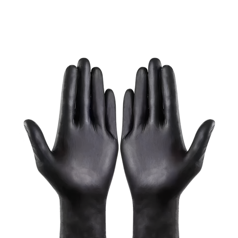 铂锜澳 一次性丁腈手套(黑色)/100条/包 均码/条