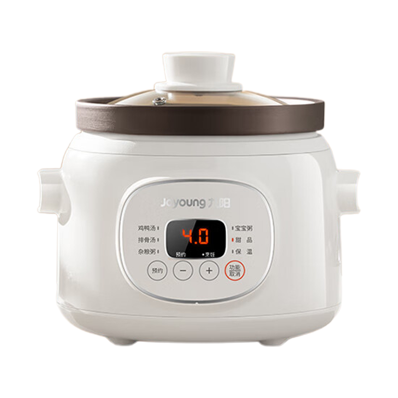 九阳电炖锅1.5L按键操作智能预约恒定保温GD15G-GD619