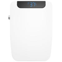 全自动翻盖方形智能马桶盖即热式加热电动家用坐便器盖板洁身器