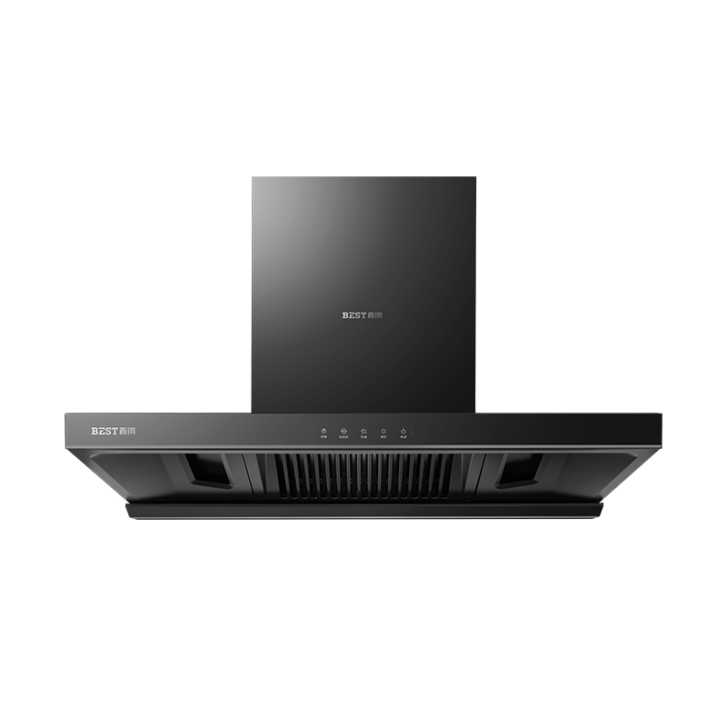 百得(BEST)华帝股份烟机JDC06 25m³/MIN欧式吸油烟机七重热净洗手势智控金字塔造型油网