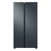 Haier海尔616升对开门冰箱家用大容量双变频净味抗菌一级能效风冷无霜双开门电冰箱BCD-616WGHSSEDC9