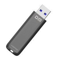 杰储(GCHUL) U100 白昼系列 128G USB3.2 超高速固态闪存U盘/优盘 (单位:个) 黑色