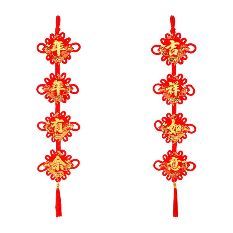 中国结Y福字挂件新年装饰