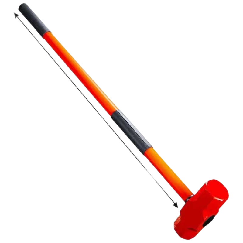 梓星 强极橡胶柄大锤 重型八角锤 18磅<1个>货期3-5天