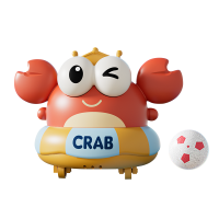 早教宝宝哄娃神器婴儿电动吹球玩具螃蟹悬浮专注训练益智早教玩具2027