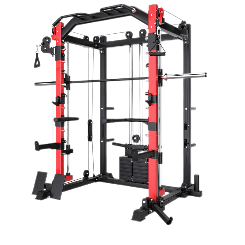 康力强K1史密斯机综合训练器龙门架健身家用多功能一体健身器材K1标准版单机