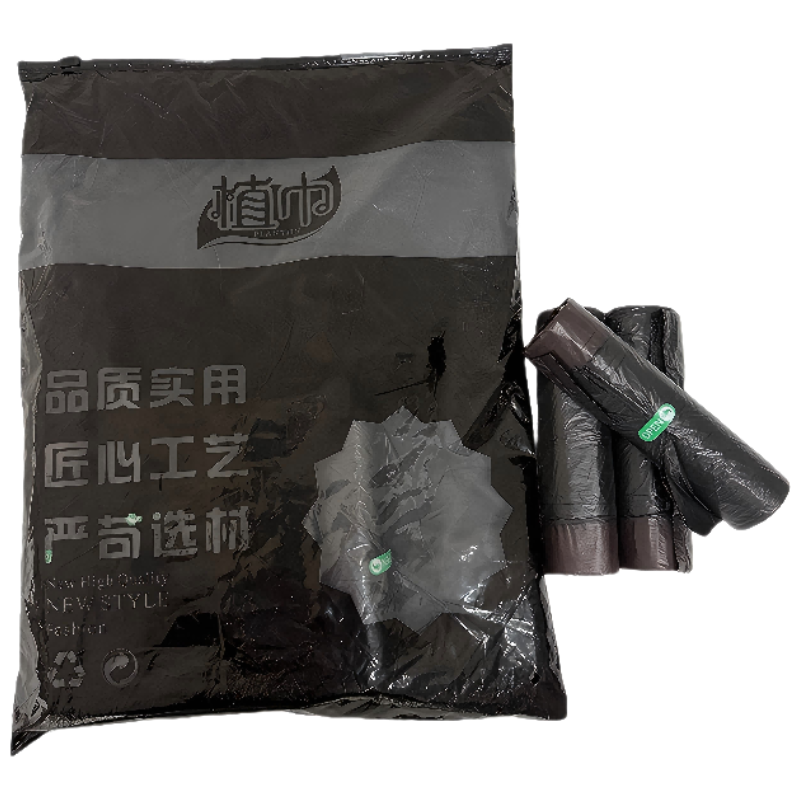 植巾 L210 45*55cm 特厚 150个/包 垃圾袋 (计价单位:包) 黑色