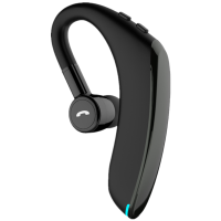 F900 通用蓝牙耳机 无线耳机 挂耳式 商务耳机超长待机来电报号 黑